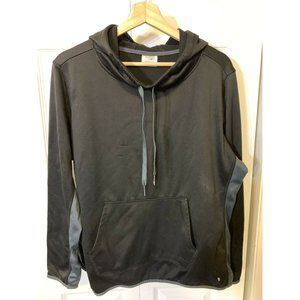 DANSKIN Hoodie‎ Women Black Sz XXL Pockets Nylon/lycra